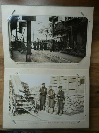 Album of 21 Postcard Sized Photos China 1925/26 RSC Pte Warne Tour of Duty 4