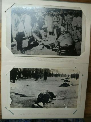 Album of 21 Postcard Sized Photos China 1925/26 RSC Pte Warne Tour of Duty 8