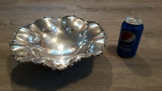 Large Maciel Mexico Sterling Silver Footed Bowl 745 Grams Scrap Or Use