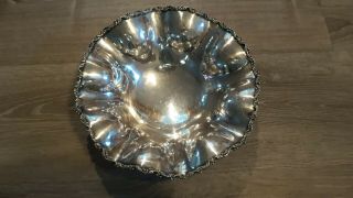 Large Maciel Mexico Sterling Silver Footed Bowl 745 Grams Scrap or Use 2