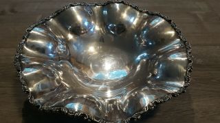 Large Maciel Mexico Sterling Silver Footed Bowl 745 Grams Scrap or Use 3