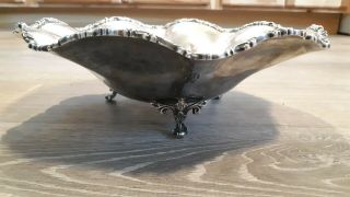 Large Maciel Mexico Sterling Silver Footed Bowl 745 Grams Scrap or Use 4