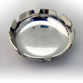 Large Cigar Ash Tray Sterling Silver Threaded Rim Tiffany And Co