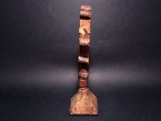 EXTREMELY RARE ANTIQUE 1800’s.  WOODEN CROSS BREAD PROSPHOR STAMP 2