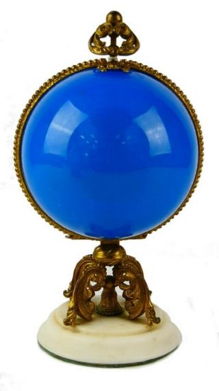 1850 ' s LOUIS XV - STYLE OPALINE GLASS PERFUME SUITE 3