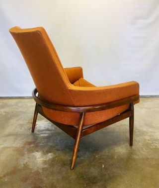 Vintage Lawrence Peabody Lounge Chair Nemschoff; Pearsall Era