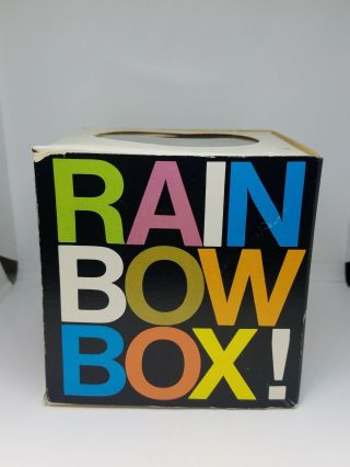 Vintage English Rainbow Box Toy By Clement Meadmore