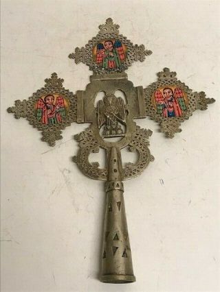 190528 - Ethiopian Coptic Procession Icon Cross - Ethiopia