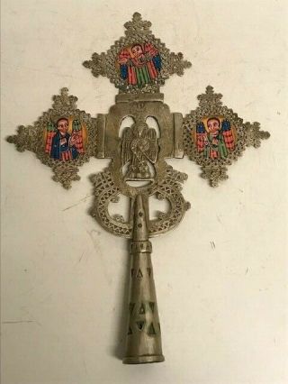 190528 - Ethiopian Coptic procession icon Cross - Ethiopia 8