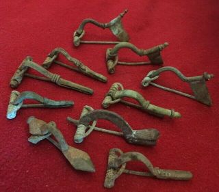 Roman Celtic Ancient Brooches Fibula Artifacts 1 - 3 Century Ad
