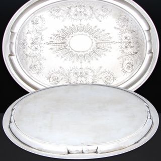 Fab Antique Austrian.  800 (nearly sterling) Silver 18x14 