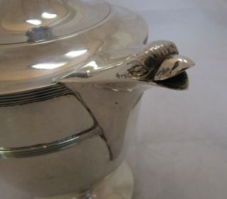 Antique George V Scottish Sterling silver coffee pot,  764 grams,  1915 4