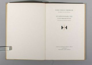 rare book Vore Dages Mobler Johannes Hansen Hans Wegner 3