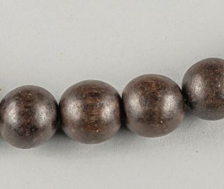 Chinese Antique Agarwood & Agate Prayer Beads 5