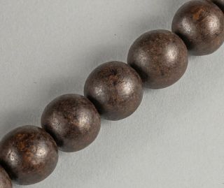 Chinese Antique Agarwood & Agate Prayer Beads 7