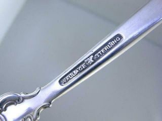 Sterling Silver WALLACE Flatware Set GRANDE BAROQUE service for 12 6