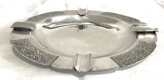 Vintage Metropol Mexican Sterling Silver Ashtray 4