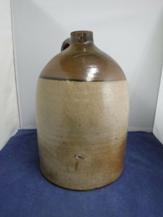 Antique A.  L.  Hyssong 3 (3 Gallon) Stoneware Jug - Bloomsburg,  Pa