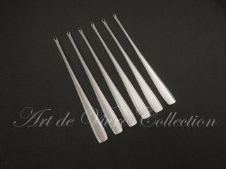 Christofle Art Deco 6 Lobster Forks,  Fourchettes à Homard 19cm