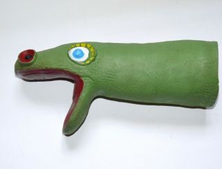 Rare Early Beany & Cecil Time For Beany Toy Hand Puppet 1950 Seasick Sea Serpent