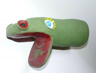 Rare Early Beany & Cecil Time For Beany Toy Hand Puppet 1950 Seasick Sea Serpent 2