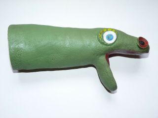 Rare Early Beany & Cecil Time For Beany Toy Hand Puppet 1950 Seasick Sea Serpent 3