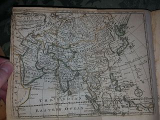 1747 The Preceptor Vol II London Maps of California as an Island Edmund Bowen 3