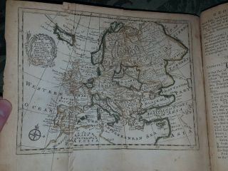 1747 The Preceptor Vol II London Maps of California as an Island Edmund Bowen 6