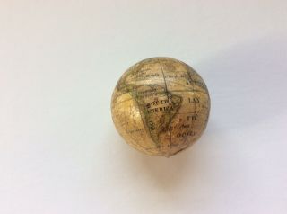 The Earth & It’s Habitants Miniature Globe 6