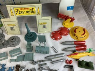 Vintage Marx Rex Mars Planet Patrol Playset 3