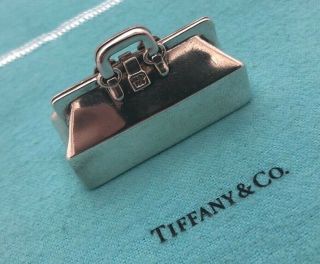 RARE RETIRED TIFFANY & CO STERLING SILVER 925 DOCTOR MEDICAL BAG PILL BOX 10