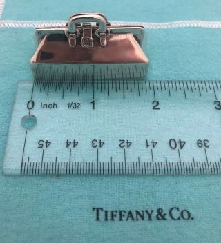 RARE RETIRED TIFFANY & CO STERLING SILVER 925 DOCTOR MEDICAL BAG PILL BOX 4