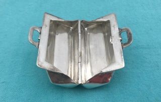 RARE RETIRED TIFFANY & CO STERLING SILVER 925 DOCTOR MEDICAL BAG PILL BOX 7