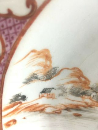 Chinese Famille rose porcelain plate,  figurings,  Qianlong period,  18th ct. 6