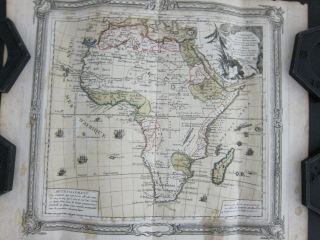 L.  Brion L ' Afrique Antique 1765 Hand Colored Copper Engraving Map - Africa 11x14 2