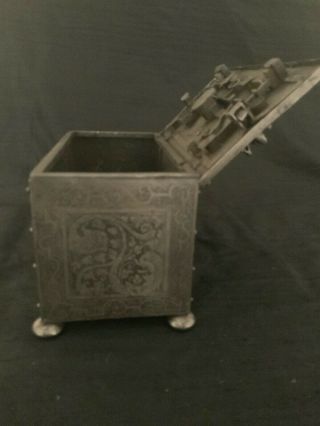 17th Century Locking Mechanism Iron Box 7