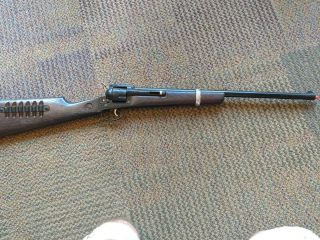 Vintage Mattel Shootin Shell Colt Six Shooter Rifle Toy Cap Rifle