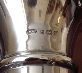 Antique Hallmarked Silver Epergne Table Vase - James Woods & Son Birmingham 1923 5