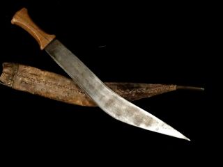 Ethiopian Djile Danakil Traditional Chotel Knife Dagger Early 20th Century 4
