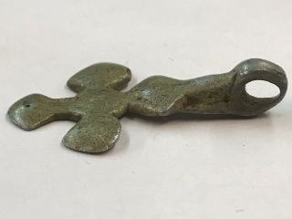 180414 - Little Old Ethiopian Coptic Handmade Neck Cross 18th cent.  - Ethiopia. 3