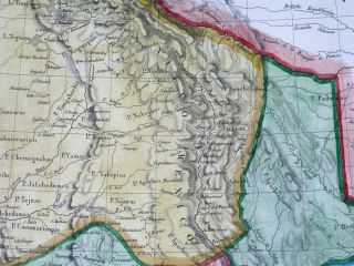 1830 UNUSUAL MAP TEXAS CALIFORNIA in MEXICO UNITED STATES ARIZONA 10