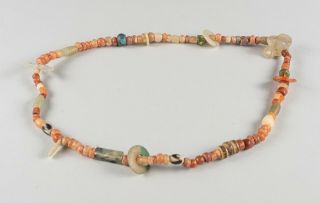 Chinese/tibetan Antique Agate&jade Necklace