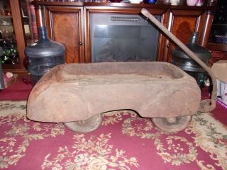 Antique,  Vintage,  Pull Wagon,  Pedal Car,  Metalcraft,  Steelcraft,  Murray,  Airflo,  Pull Wa