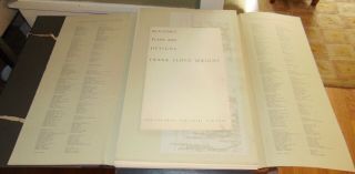 1963 FRANK LLOYD WRIGHT BUILDINGS PLANS & DESIGNS 100 Prints WASMUTH PORTFOLIO 2