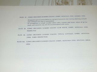 1963 FRANK LLOYD WRIGHT BUILDINGS PLANS & DESIGNS 100 Prints WASMUTH PORTFOLIO 7