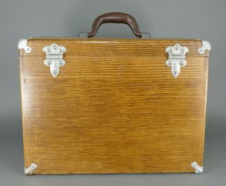 Fine Antique Union Chest Oak Machinist Tool Box Crafting Jewelry 7 Drawer Box 10