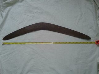 Early - Mid 20th C.  Large Wood Throwing Boomerang.  No.  2.