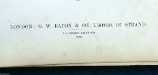 LONDON - Antique Map / Street Plan,  RICHMOND,  HOUNSLOW,  ISLEWORTH - BACON,  1910. 6