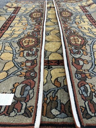 Auth: Vintage Voisey Arts And Crafts Rug TOP Quality Tufenkian Beauty 9x12 NR 9