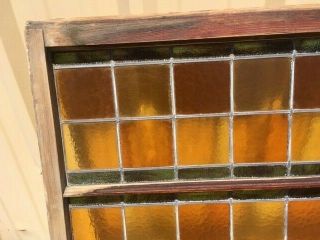 antique stain glass window 47 - 1/4 